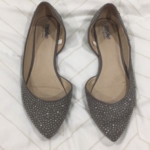 Rhisnestone Chic dress Flats